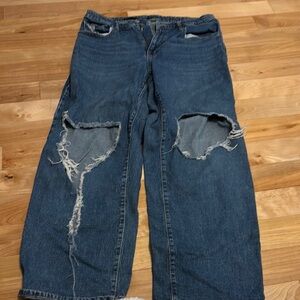Size 14W Highest Rise Baggy jeans from Wild Fable.
